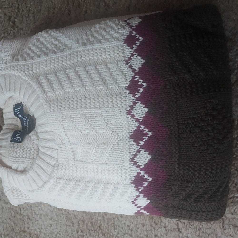 NWT Men's American Portrait Sweater